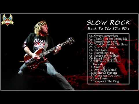 Slow rock love songs nonstop - Aerosmith, Bon Jovi, Scorpions - Slow Rock Ballads Collection