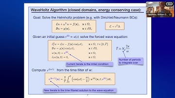 FEM@LLNL | An O(N) Helmholtz Solver by Time-Filtering the Wave Equation