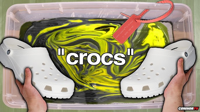 HYDRO Dipping Crocs - GUCCI Custom Shoes (Crazy) 