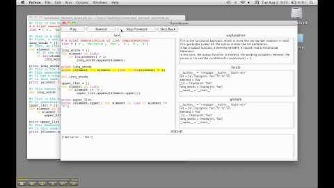 GSoC Screencast - Python Tracer