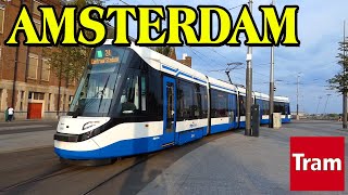 Trams in Amsterdam 🇳🇱 • August 2022