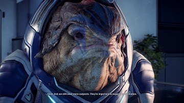 Mass Effect: Andromeda - Nexus: Jarun Tann, Nakmor Kesh Dialogue Meeting (Kett, Outposts, Arks)