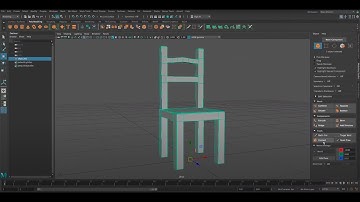 Modelling a Chair in Maya