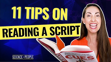 Read a script without sounding like a robot