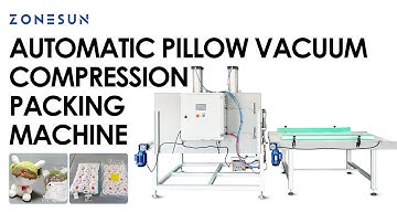 ZONESUN ZS-XD100 Automatic Vacuum & Compression Pillow Wrapper