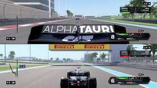 F1 2020 Splitscreen Gameplay PS4