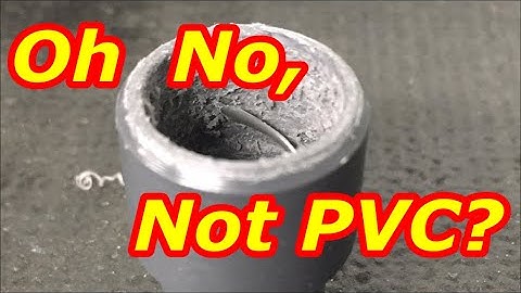 PVC Adaptor turned, drilled and counterbored in cnc lathe and the chip challenges that come with PVC