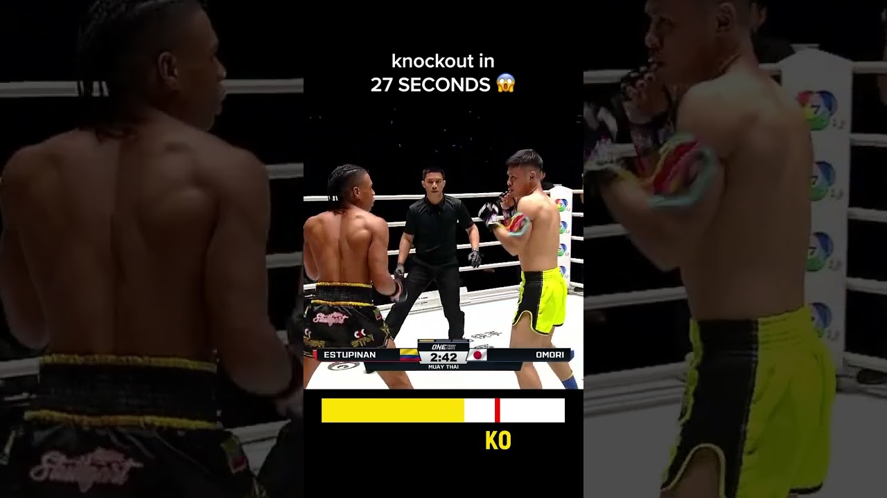 INSTANT impact 💥 Can Johan Estupinan KO Akif Guluzada at ONE Fight Night 44?
