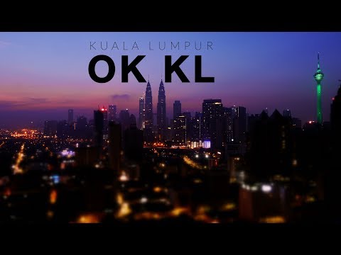 OK KL - Kuala Lumpur (tidsforløp, antenne, tilt-shift, 4k)