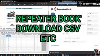 REPEATER FILE IMPORTS-Using Free Repeater Book