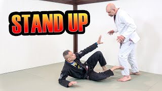 The Ultimate BJJ Beginner's Guide Part 1 - How To Safely Stand Up The Ultimate BJJ Beginner's Guide Part 1 - How To Safely Stand Up