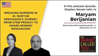 Maryam Berijanian: Award-Winning Generative AI Researcher on Breaking Barriers | TBCY