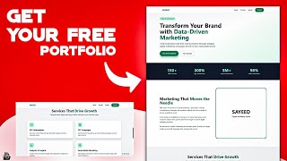 I Built a STUNNING Portfolio Website in 30 Minutes (Zero Coding Skills!)
