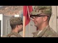 Father promotes son in Afghanistan