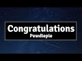 Pewdiepie - Congratulations (Lyrics) | Panda Music