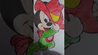Coloring Book of mickey mouse .Sareena Khan❤️ part-2