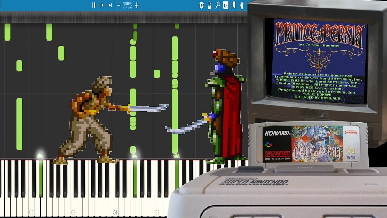 PRINCE OF PERSIA (Snes Full OST) Piano Synthesia
