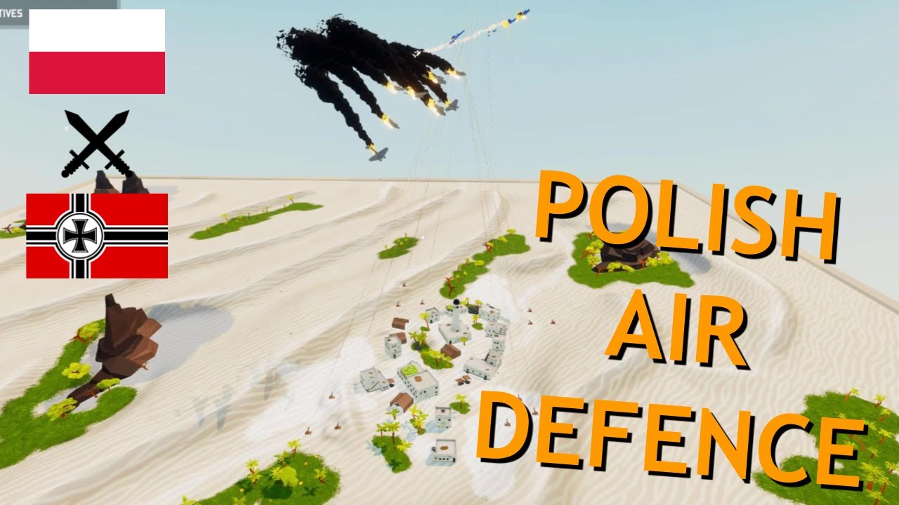 POLAND vs German AIRFORCE - Total Tank Simulator