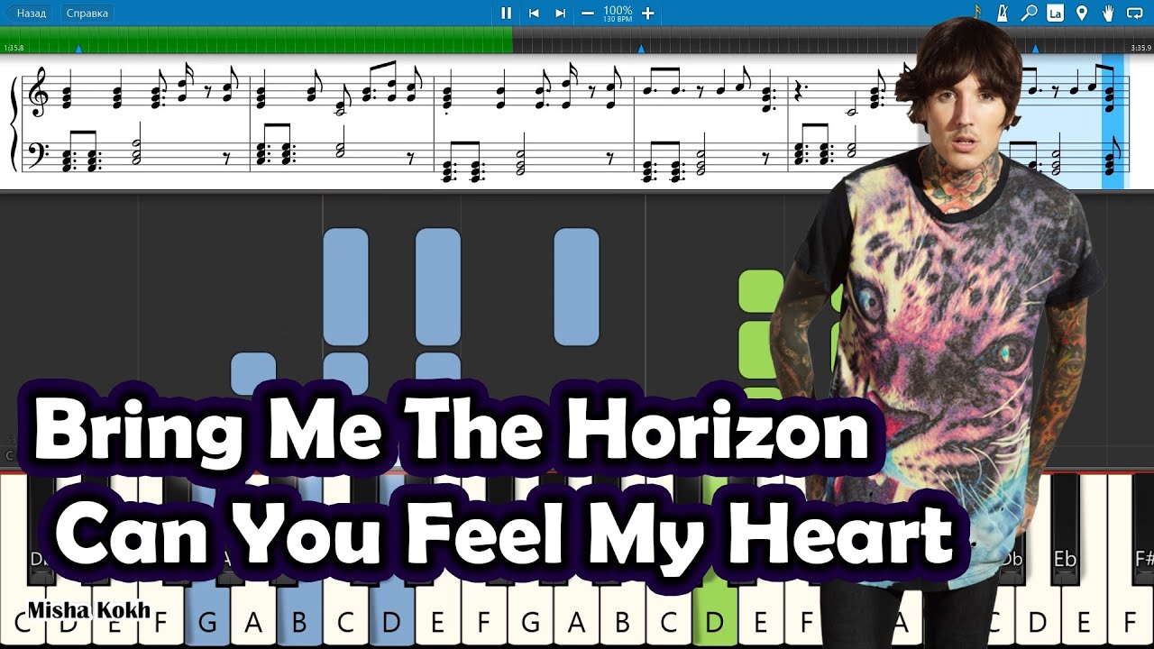 Can You Feel My Heart – Bring Me the Horizon Can you feel my heart – Bring  Me the Horizon (Giga Chad Theme) Stands Tunes - piano tutorial