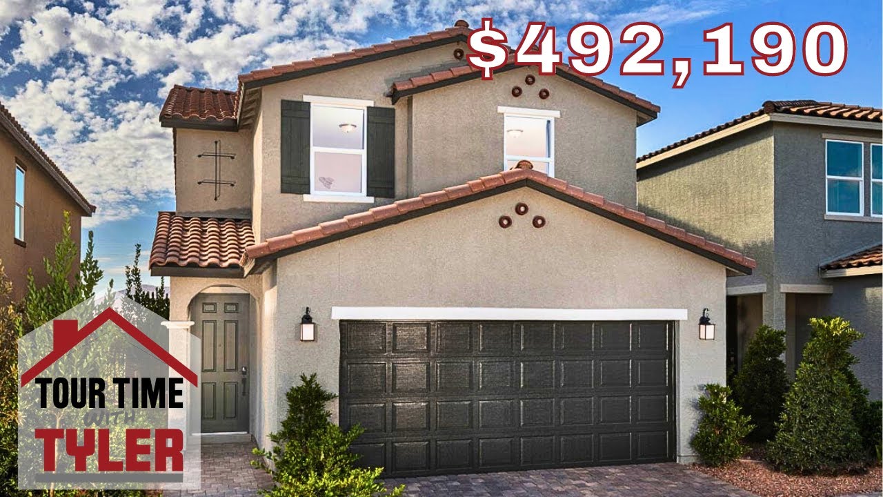 Kb Homes Las Vegas 2024 Saguaro Ranch 2124 Model YouTube