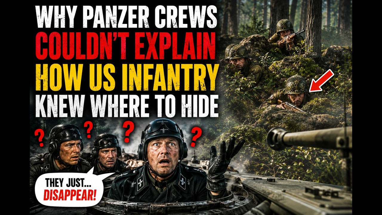 Why Panzer Tanks Failed to Explain How US Infantry Could Conceal Their  Position - YouTube