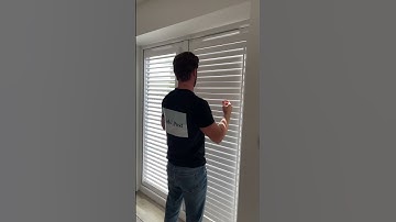 Upgrade your French doors easily with our Perfect Fit Shutters 👌
