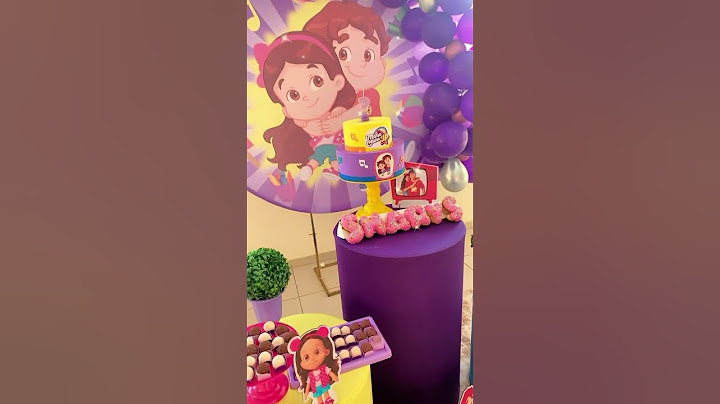 Aniversário Maria Clara & JP #sharyscontou3