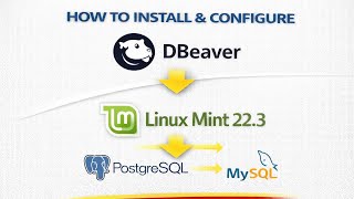 How to Install Dbeaver on Linux Mint 22.3 connect PostgreSQL & MySQL step by step guide|2026 Update Profile