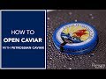 How To Serve Caviar  With Petrossian Caviar - YouTube