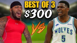 Best Of 3 For $300 vs NBA Superstar Anthony Edwards!