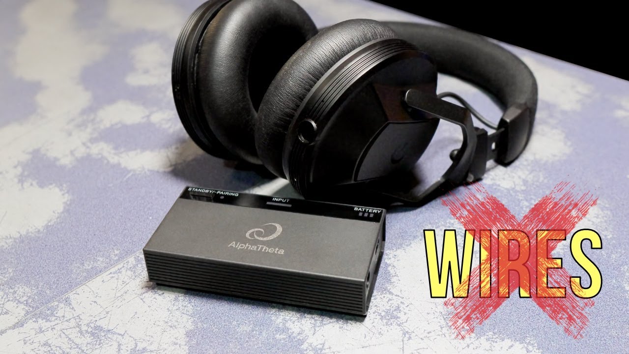【HI FI FNK】Beat Washed Rivet Top Wireless DJ Headphones Without Lag! | AlphaTheta HDJ-F10
