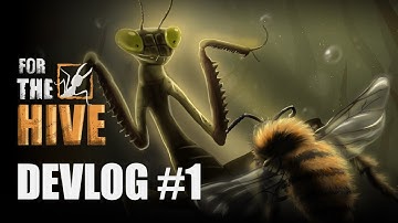 For The Hive Game Devlog #1 : Open World Insect Survival Simulator
