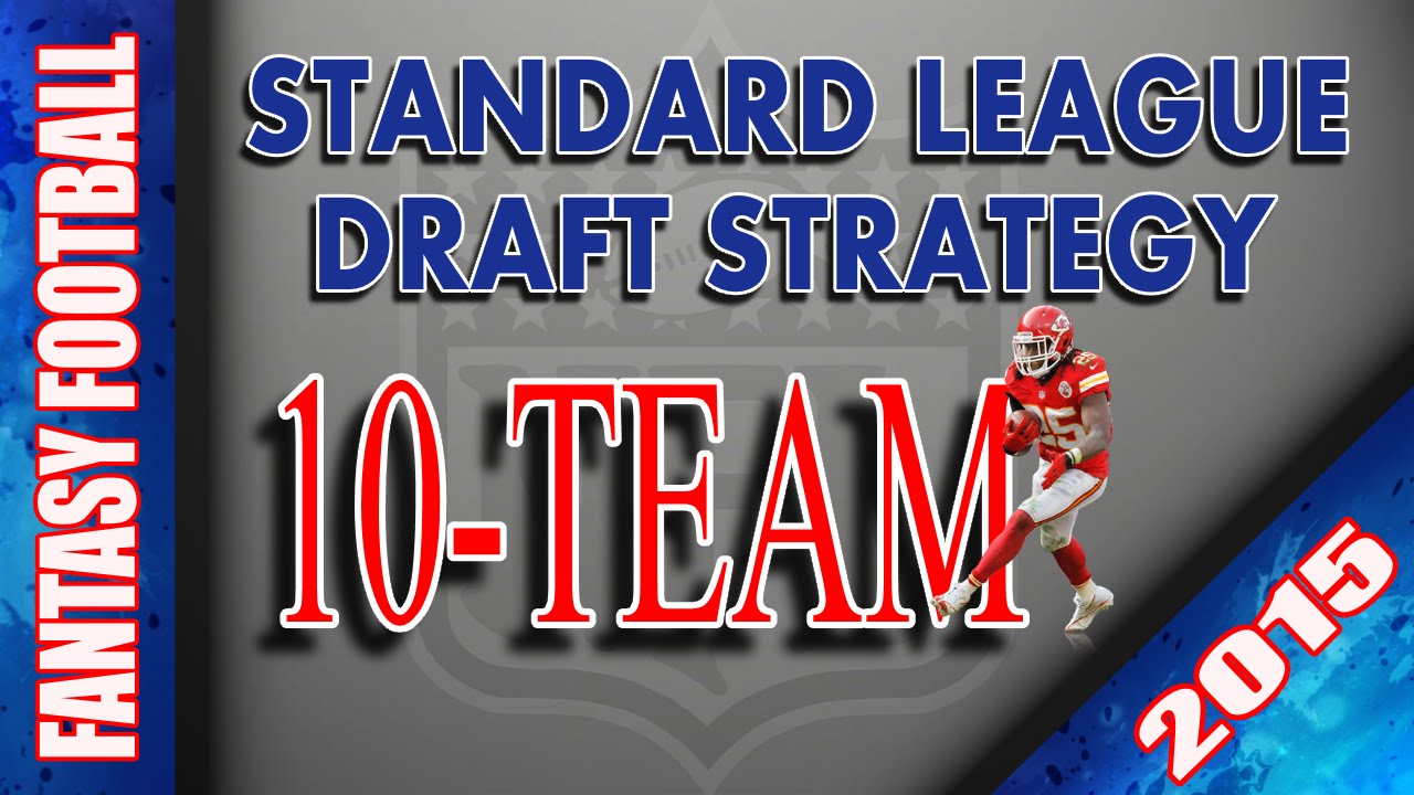   : Fantasy Football 10 Team Standard League Draft Strategy   YouTube  fantasy football bet youtube