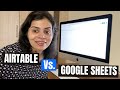 Never used Airtable? Here is why you should switch from Google sheets.