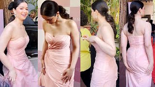 OOPS !! Sara Tendulkar Got Uncomfortable In Her Off Shoulder Outfit Snapped By Media