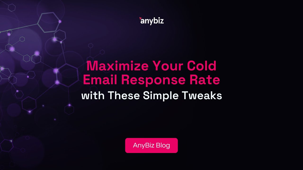 Maximize Your Cold Email Response Rate with These Simple Tweaks - YouTube