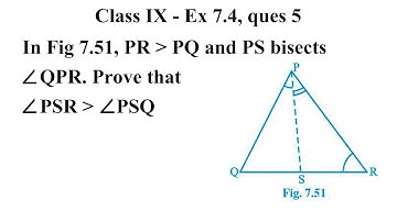 CBSE NCERT CLASS 9 MATHS EXERCISE 7.4 QUESTION 5 | class 9 maths ex 7.4 ques 5