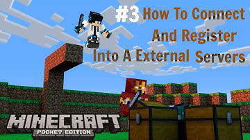 How to connect and register to a Minecraft Server PE 0.14 0