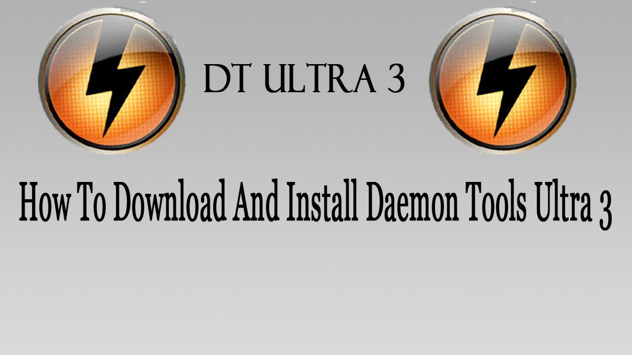 How To Download And Install Daemon Tools Ultra 3