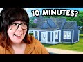 Can I build a cute Sims house in only 10 Minutes?