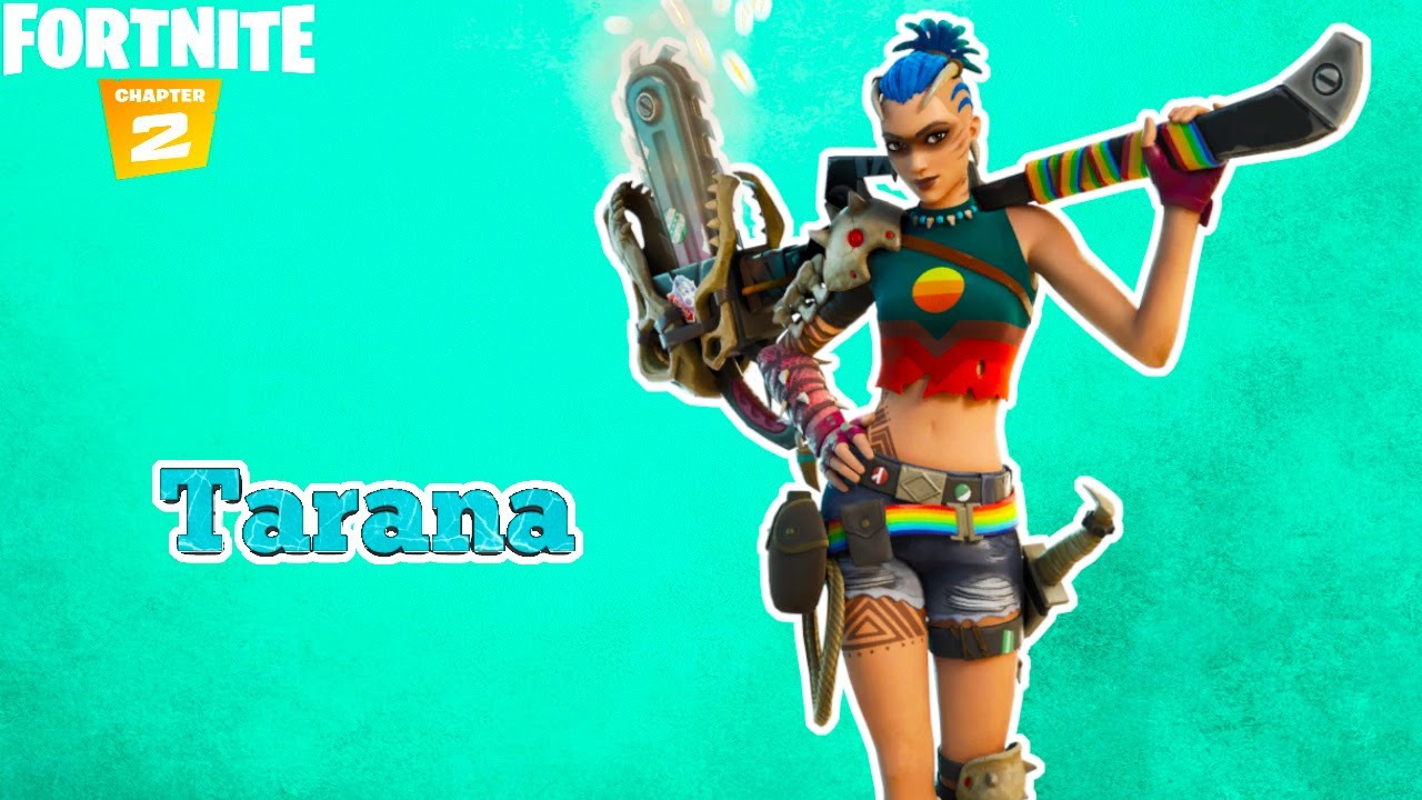 *NEW* TARANA SKIN GAMEPLAY (FORTNITE CHAPTER 2 SEASON 6) BONE PUNK SET