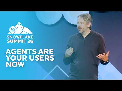 Building for AI Agents, Not Humans | Snowflake Dev Day 2026