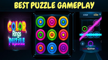Color Rings Puzzle - Android Gameplay  by Fun Free Fun [1080p]