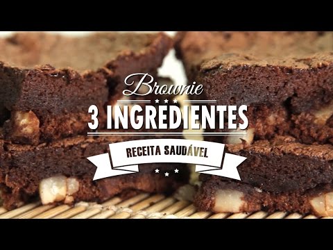 BROWNIE 3 INGREDIENTES { super chololatudo}  | Mamãe Vida Saudável #15