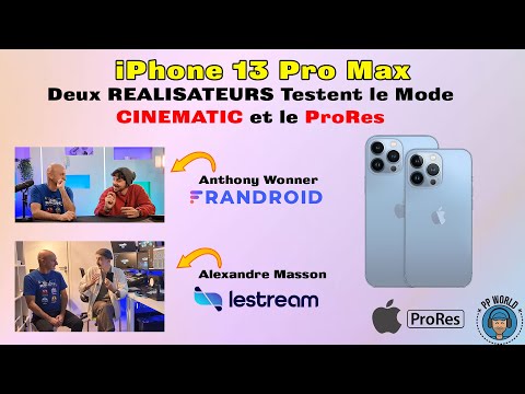 iPhone 13 Pro Max : Deux Réalisateurs TESTENT Le Mode Cinematic et le Codec APPLE ProRes !