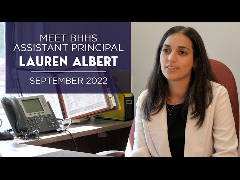 Meet Lauren Albert - Assistant Principal, Byram Hills High School