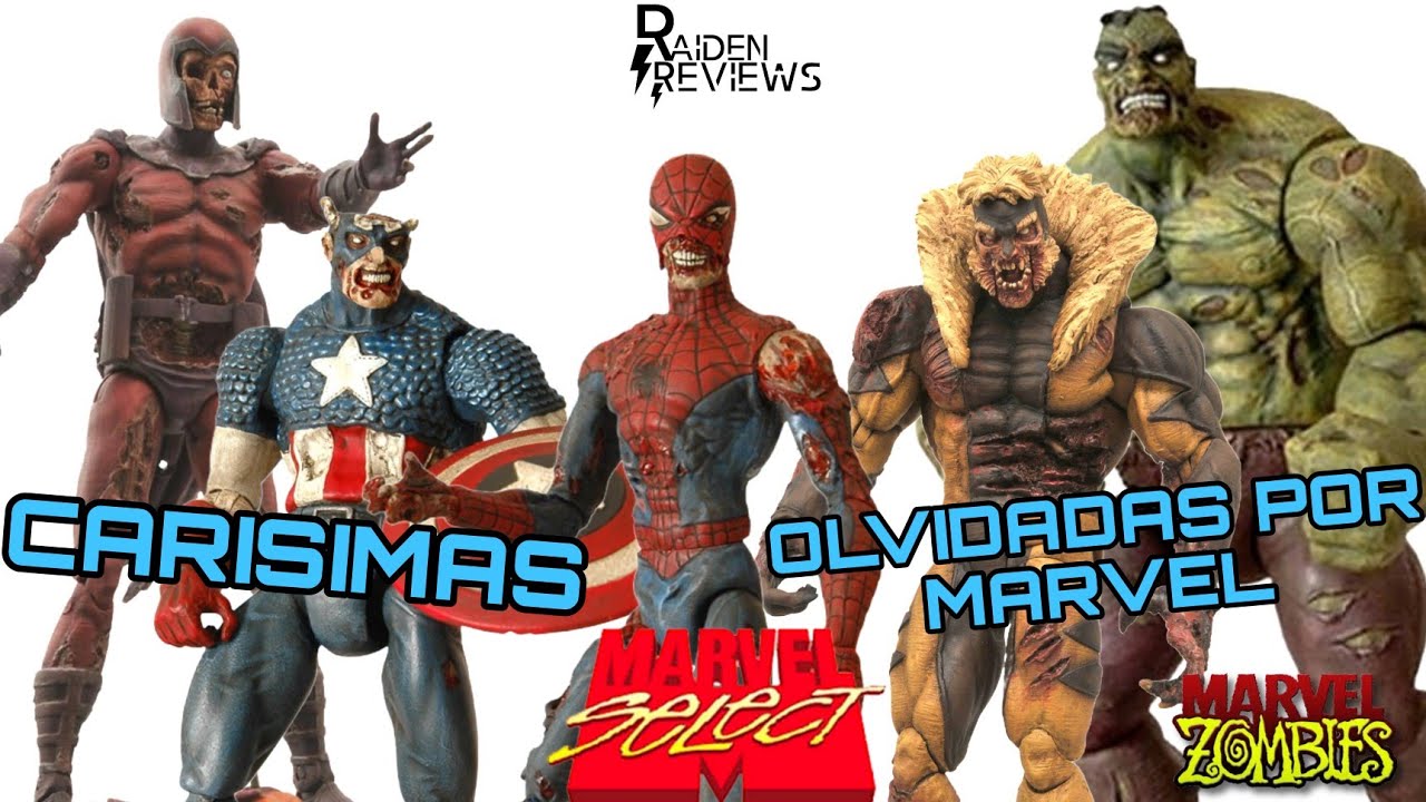 TODAS LAS MARVEL SELECT DE MARVEL ZOMBIES