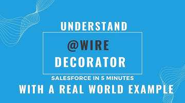 wire in lwc | lwc salesforce tutorial | Part 8
