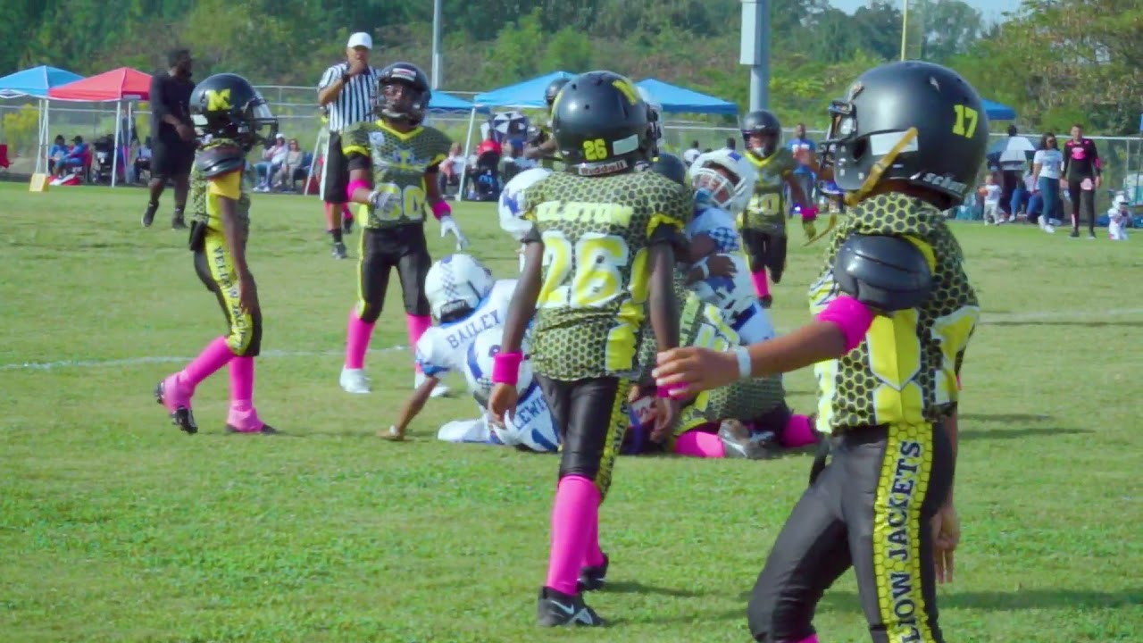 CJ Ford #2 RB/ LB McAdory Yellow Jackets 6u Highlights - YouTube