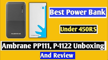 Ambrane Power Bank 10000mah | Unboxing & Review | Ambrane PP111 Power Bank Unboxing & Review